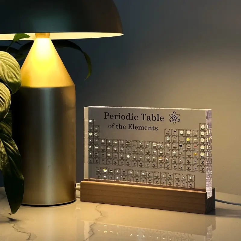Acrylic periodic table lamp - view 19