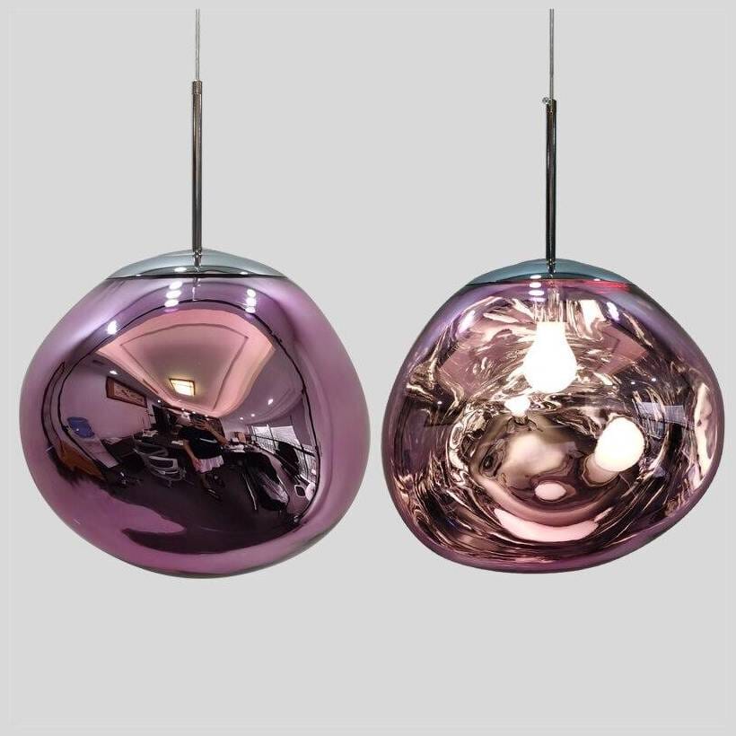 Lava Mirror Ball Pendant Light
