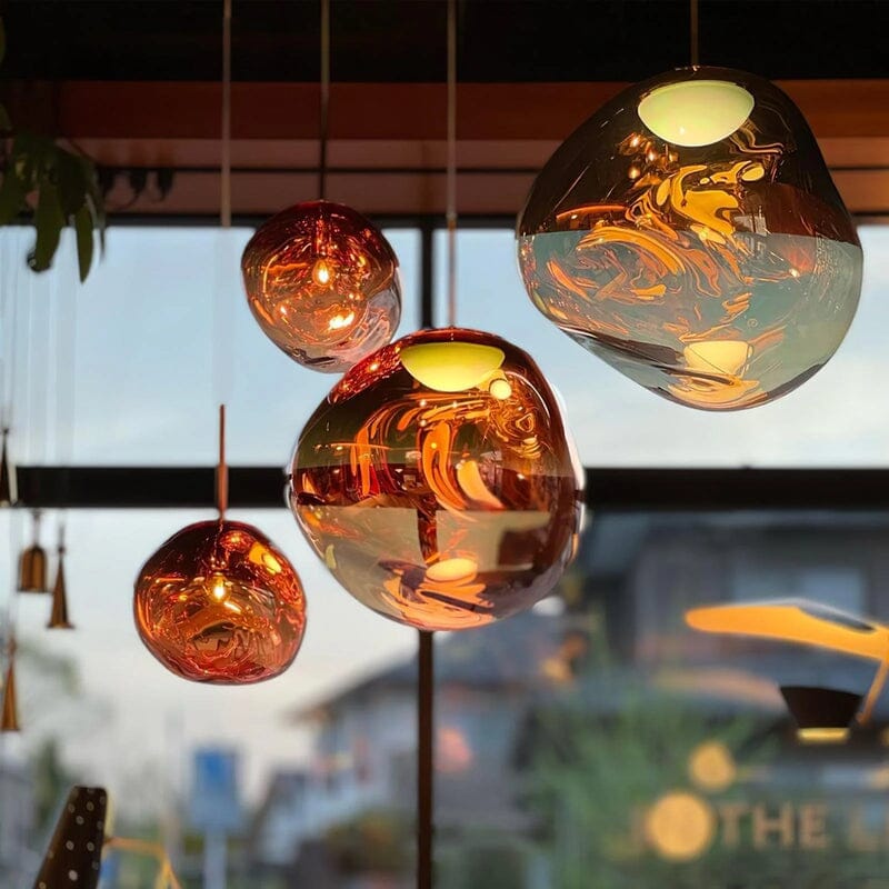 Lava Mirror Ball Pendant Light - view 6