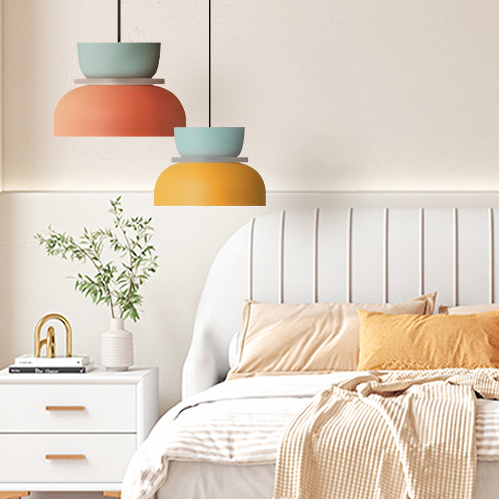 Nordic Colour-Block Pendant Light - view 18