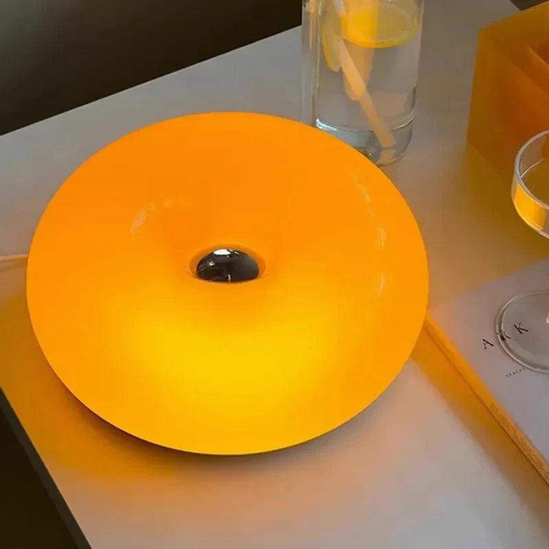 Round Touch-Dimmable LED Table Lamp - view 6