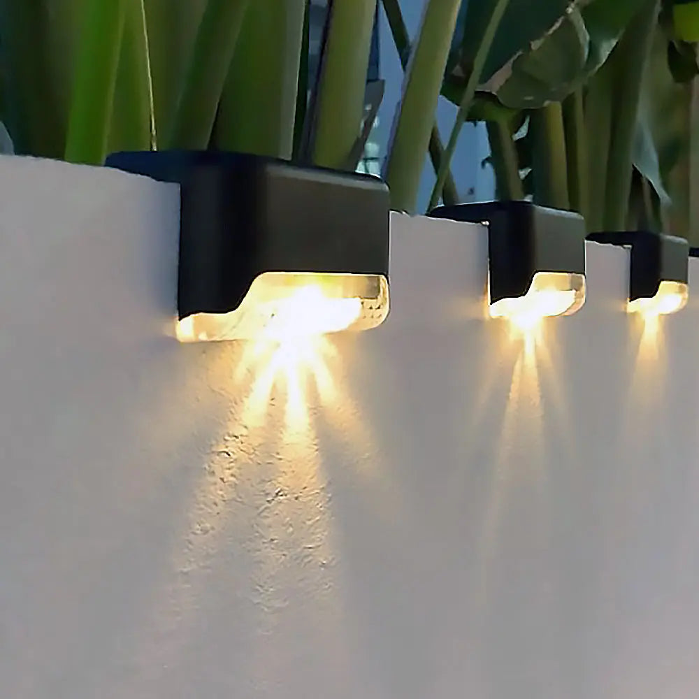 Solar Motion Sensor Outdoor Lights, Set of 4 - view 9