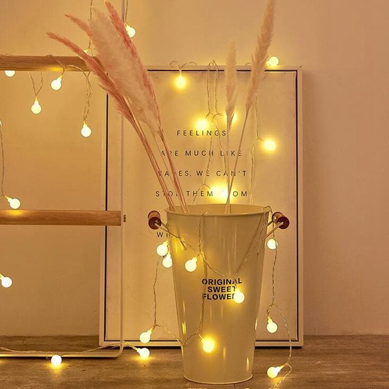 Battery LED Ball Fairy Lights, 5 m - view 7