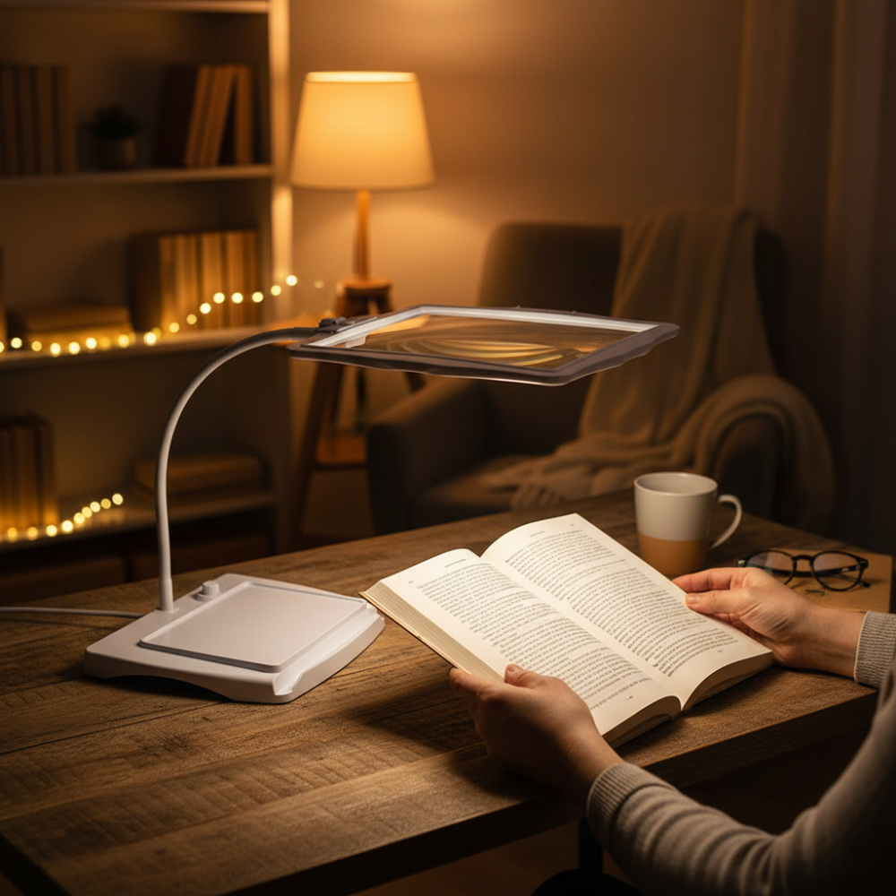 Rechargeable LED Magnifier Lamp, 3x - view 5