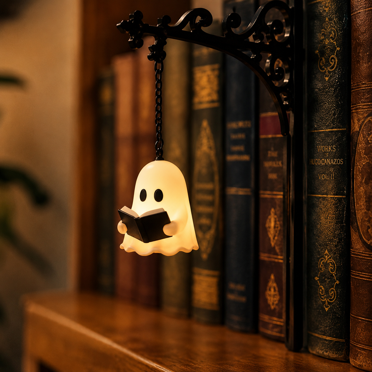 Bookshelf Bracket Lantern Night Light - view 8