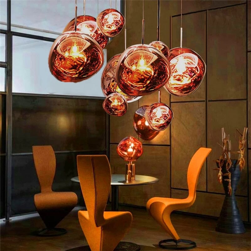Lava Mirror Ball Pendant Light - view 11