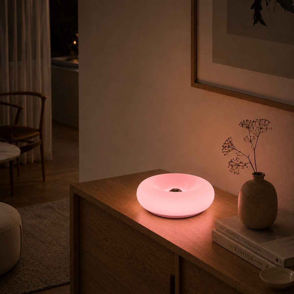 Donut LED Mood Lamp with Remote - view 7