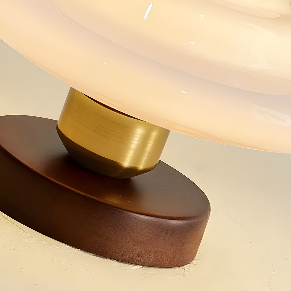 Walnut and Layered Glass Ceiling Light - view 22
