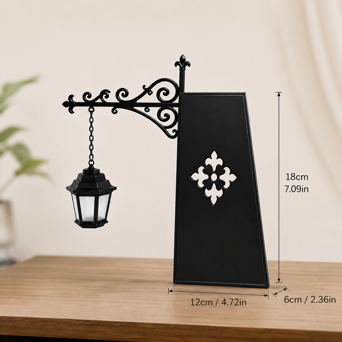 Bookshelf Bracket Lantern Night Light - view 9