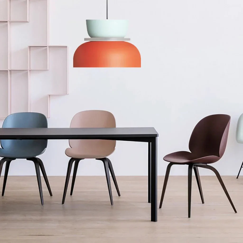 Nordic Colour-Block Pendant Light - view 20