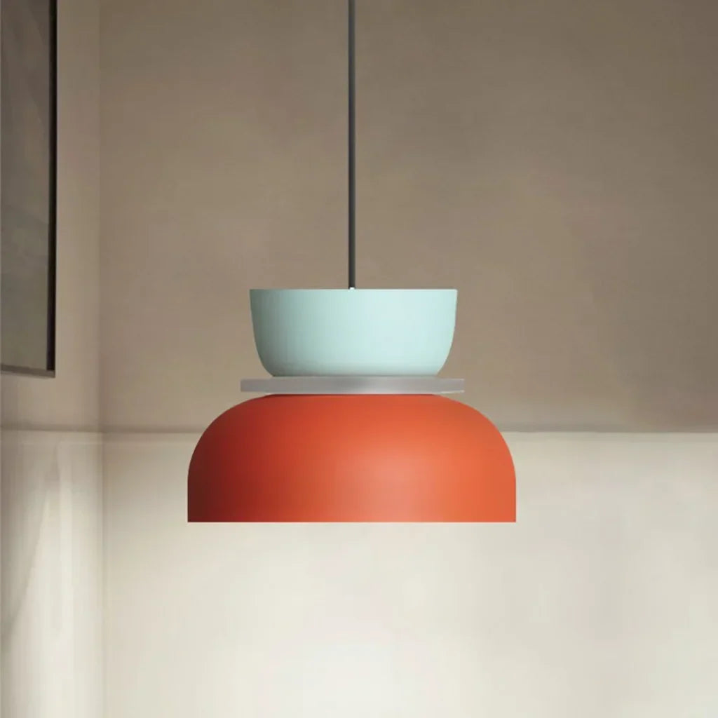 Nordic Colour-Block Pendant Light - view 21