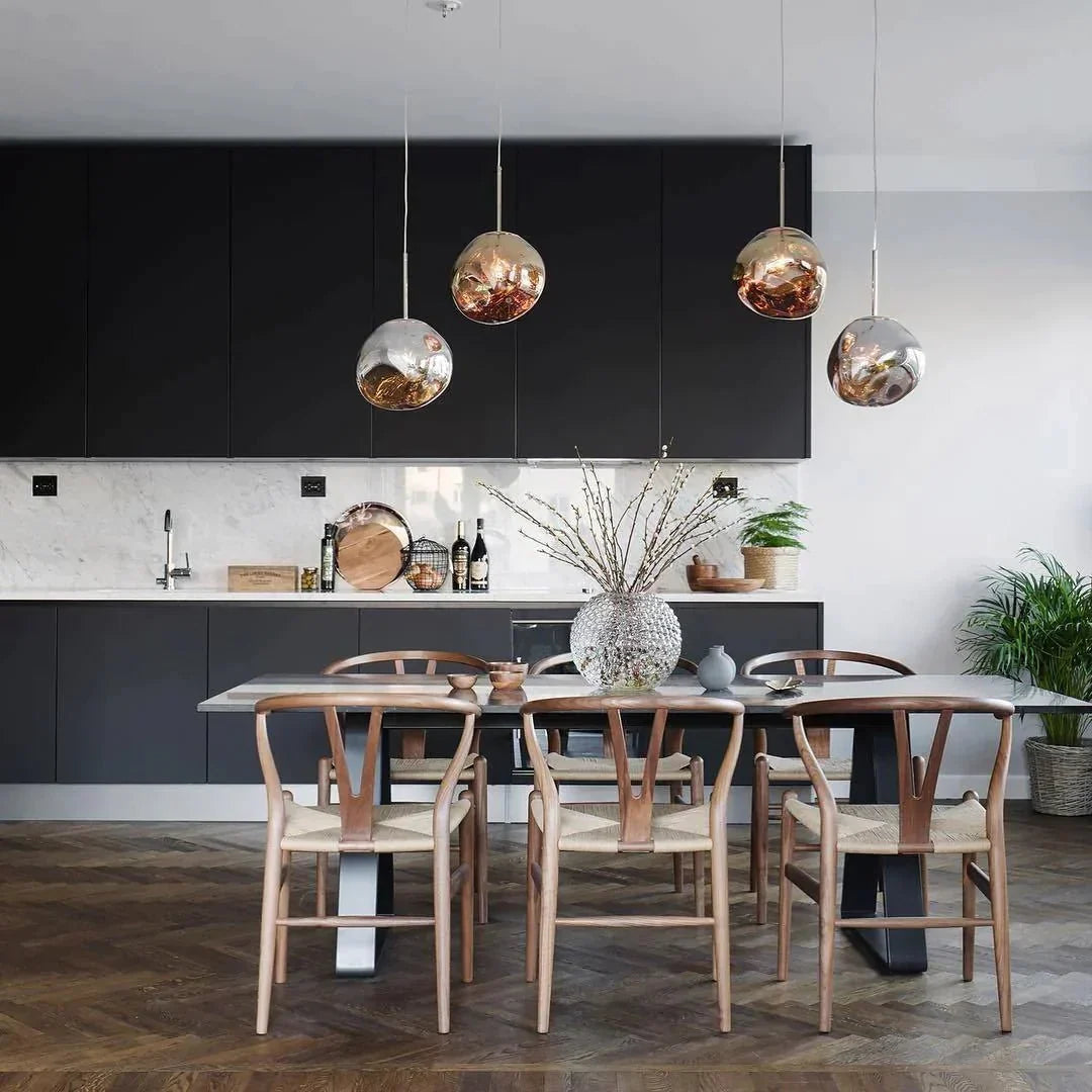 Lava Mirror Ball Pendant Light
