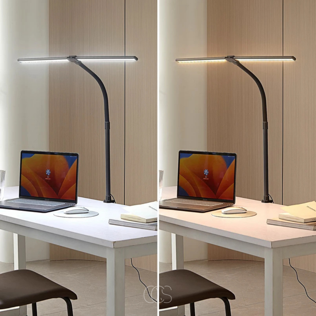 Dimmable LED Gooseneck Clamp Desk Lamp - view 5