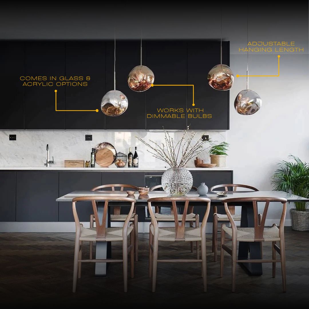 Lava Mirror Ball Pendant Light - view 5