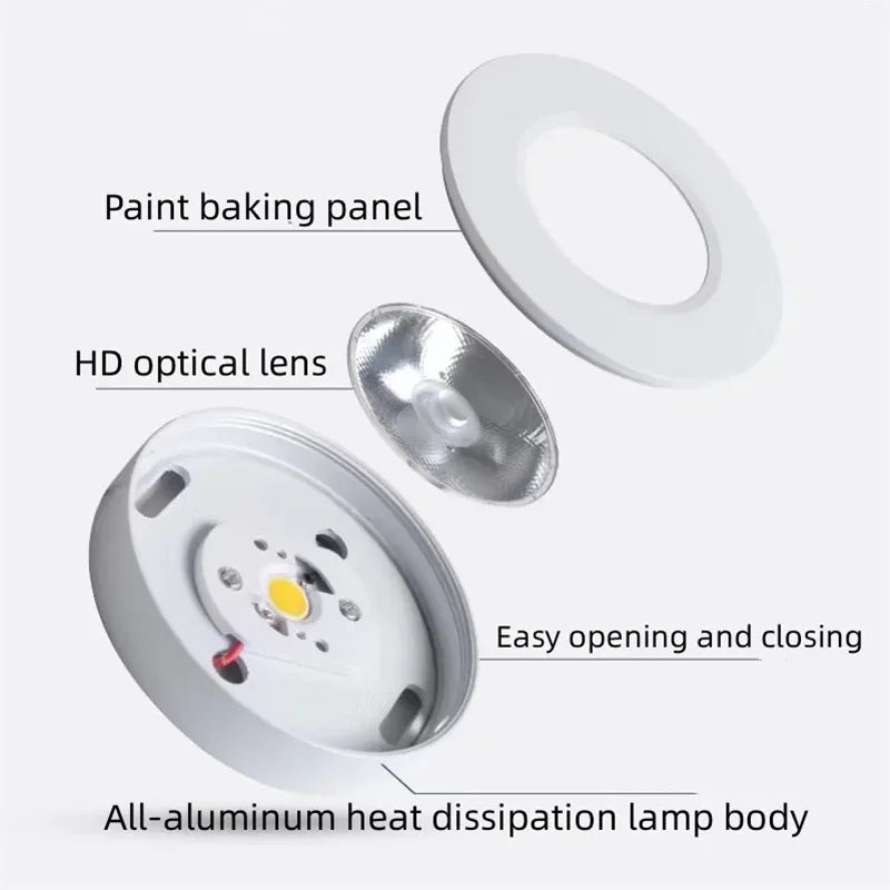 Ultra-Thin Anti-Glare LED Surface Downlight - view 7