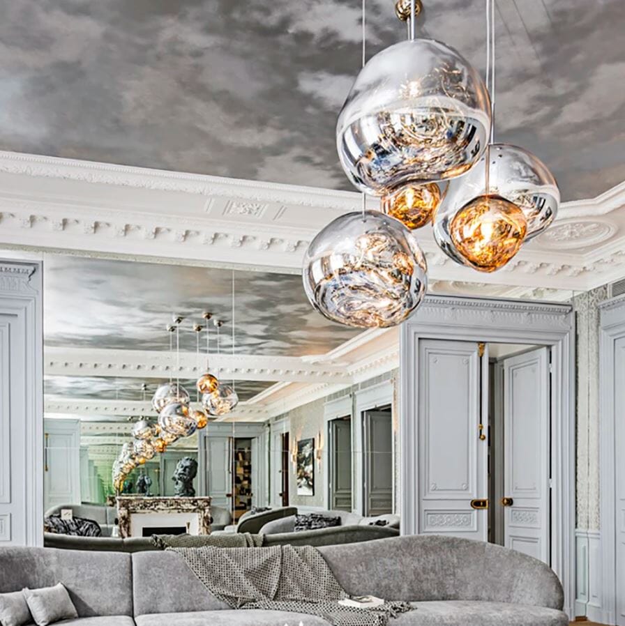 Lava Mirror Ball Pendant Light - view 21