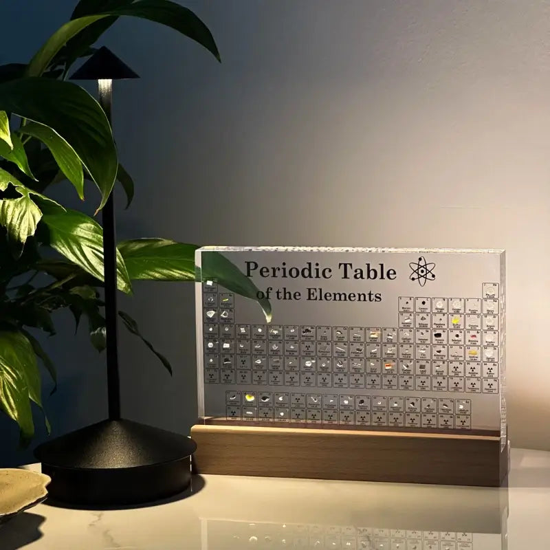 Acrylic periodic table lamp - view 10