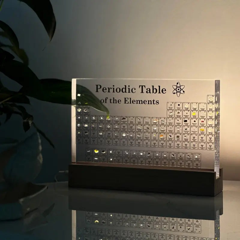 Acrylic periodic table lamp - view 13