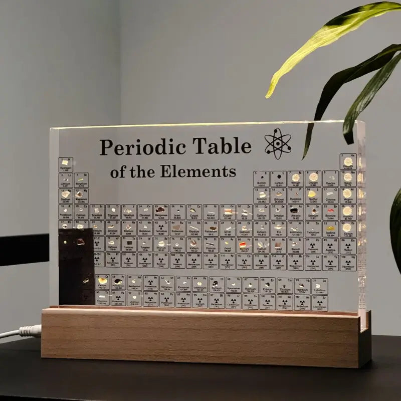Acrylic periodic table lamp - view 18