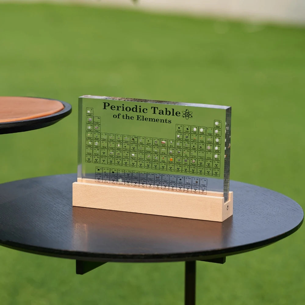 Acrylic periodic table lamp - view 7