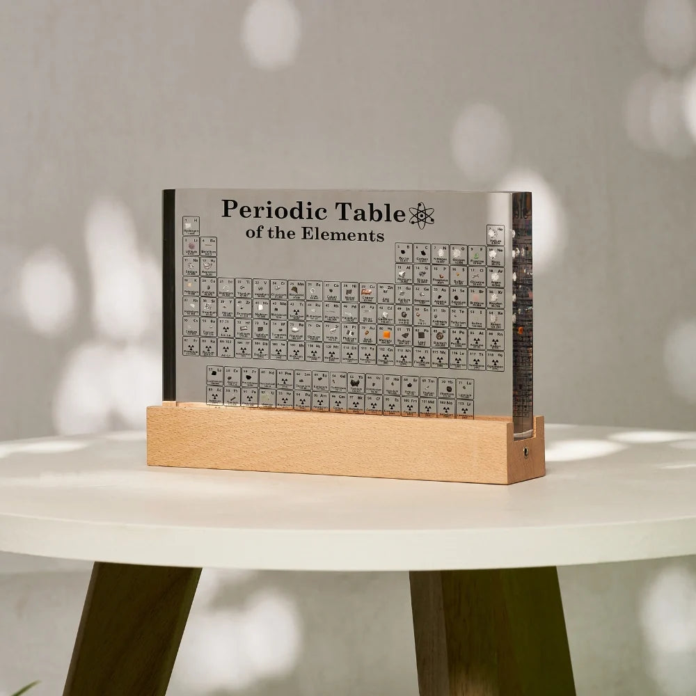 Acrylic periodic table lamp - view 9