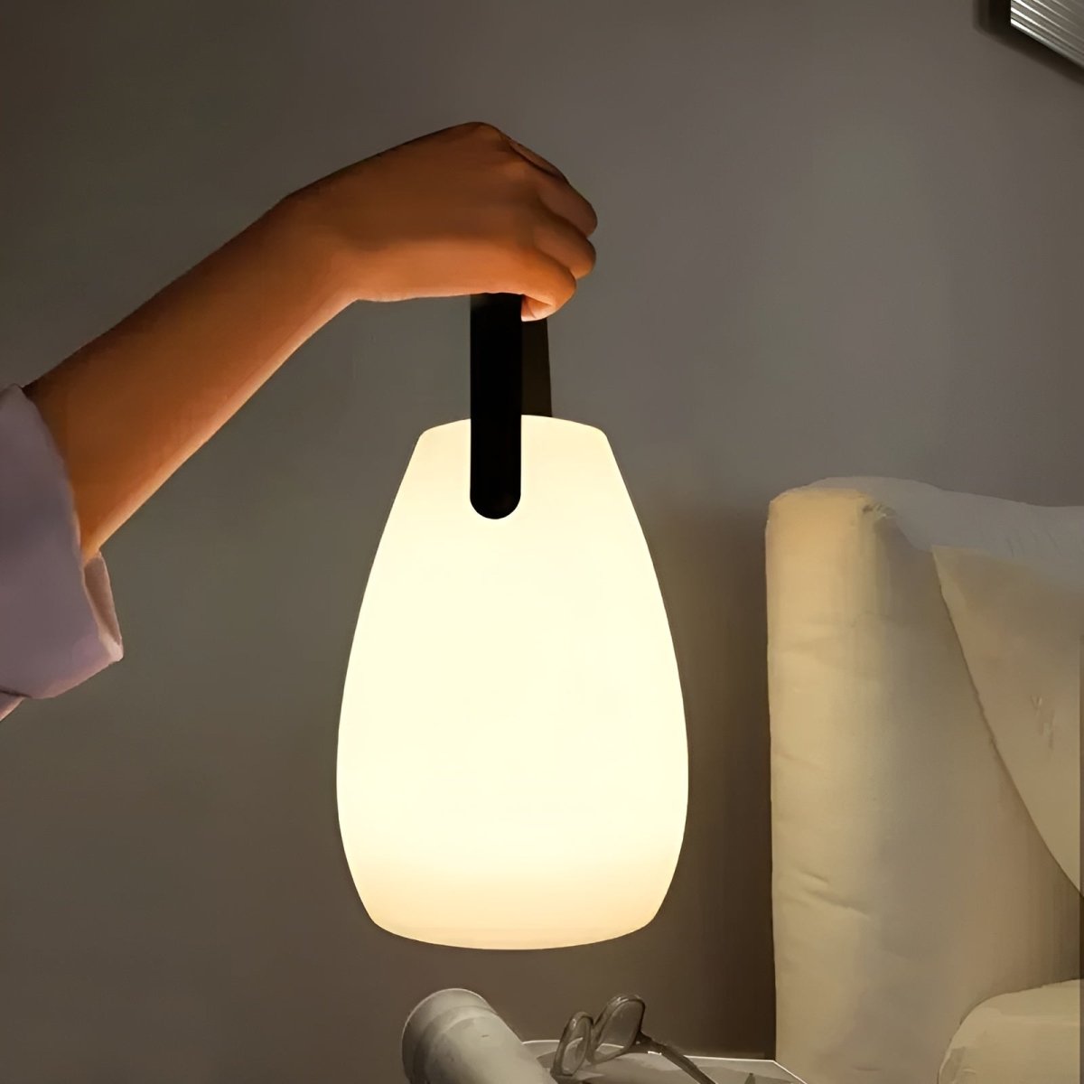 Aluminum Cordless LED Table Lamp with 16 Colours and Remote - view 5