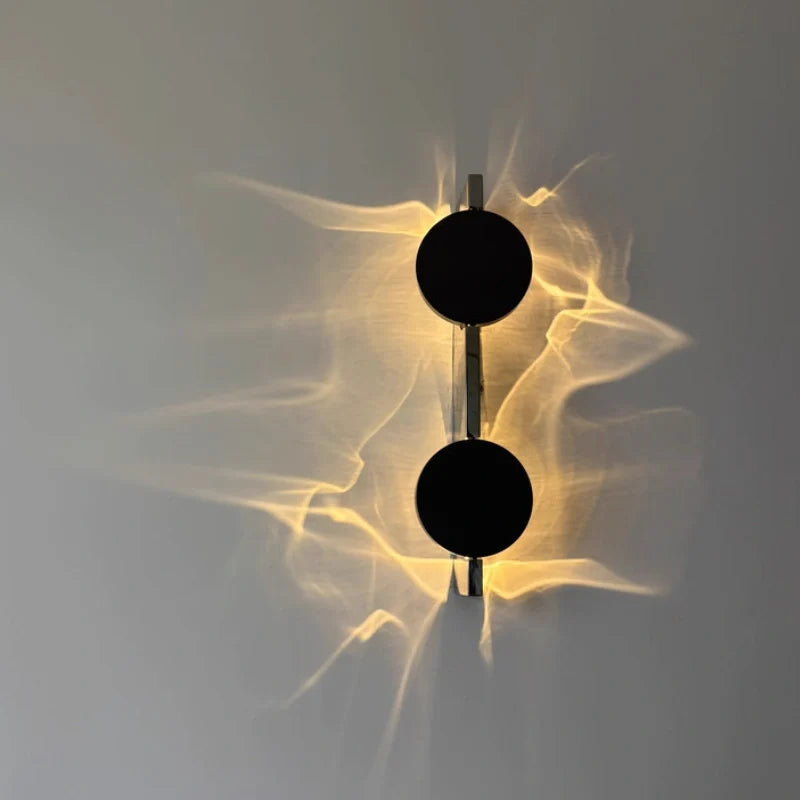 Aluminum Water Ripple Wall Sconce, Rotatable - view 18