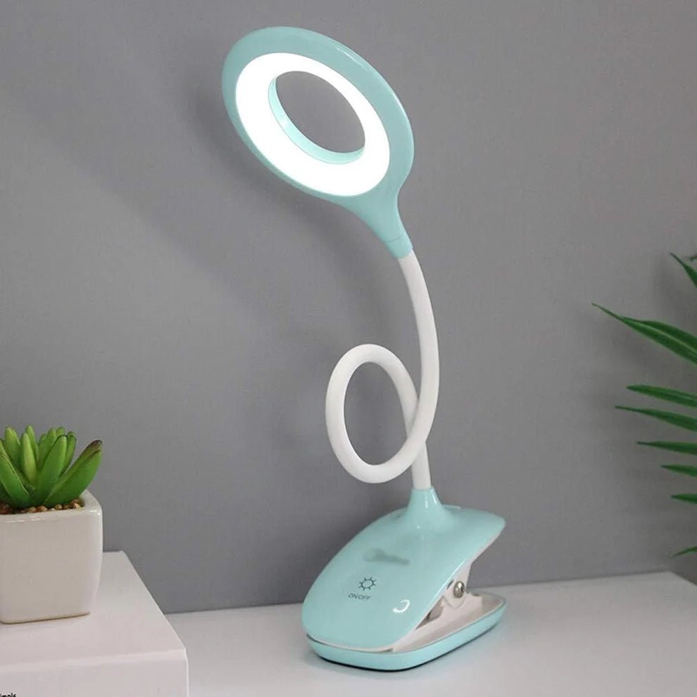 Clip-On USB LED Reading Lamp with Dimmer and Flexible Neck - view 9