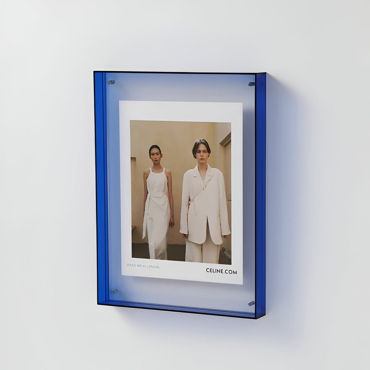 Coloured Clear Acrylic Picture Frame - view 14