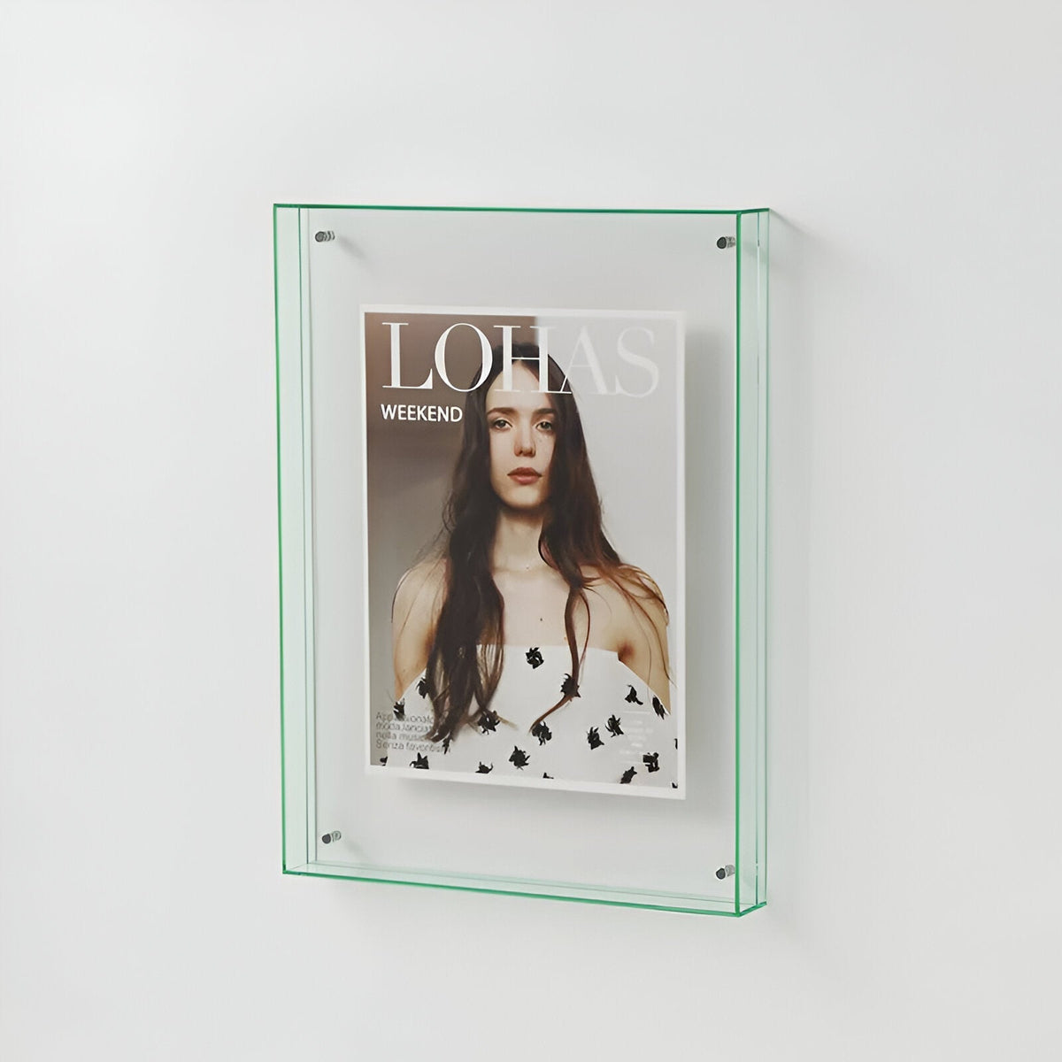 Coloured Clear Acrylic Picture Frame - view 9