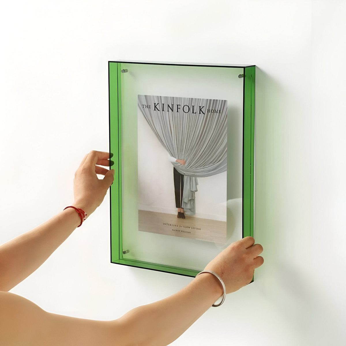 Coloured Clear Acrylic Picture Frame - view 5