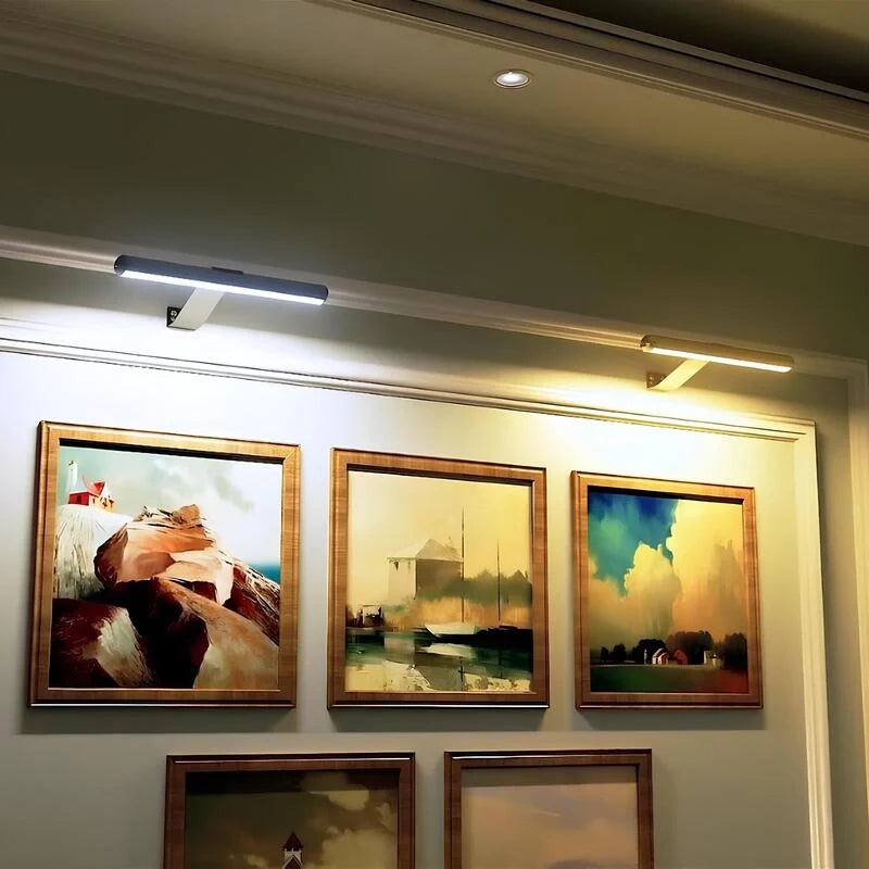 Cordless aluminum LED picture light - view 11