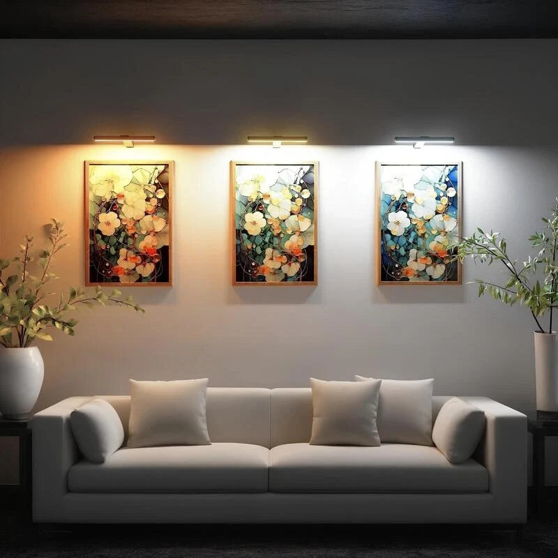 Cordless aluminum LED picture light - view 5