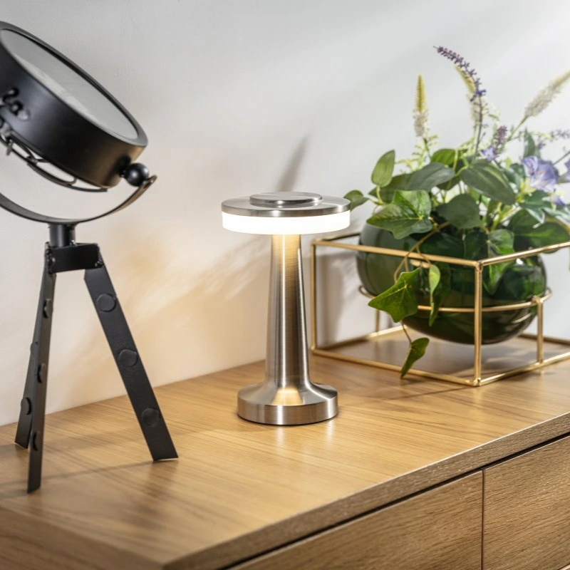 Cordless dimmable retro table lamp - view 10