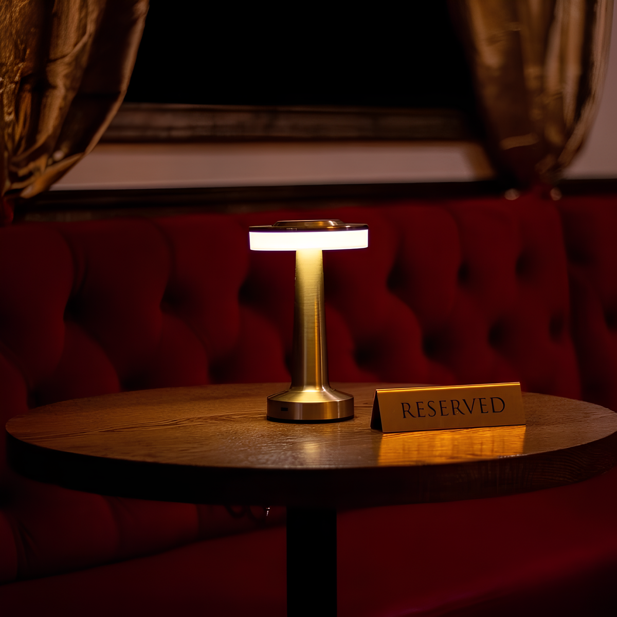 Cordless dimmable retro table lamp - view 15