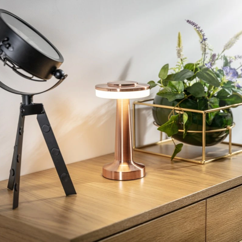 Cordless dimmable retro table lamp - view 18