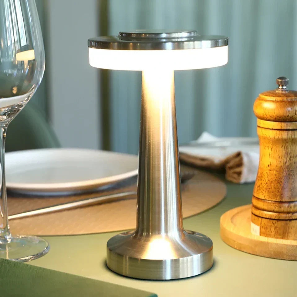 Cordless dimmable retro table lamp - view 21