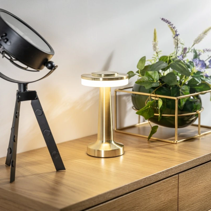 Cordless dimmable retro table lamp - view 6