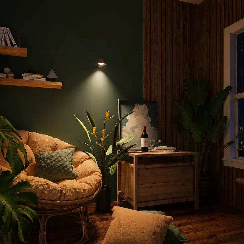 Cordless rotating LED wall lamp - view 12