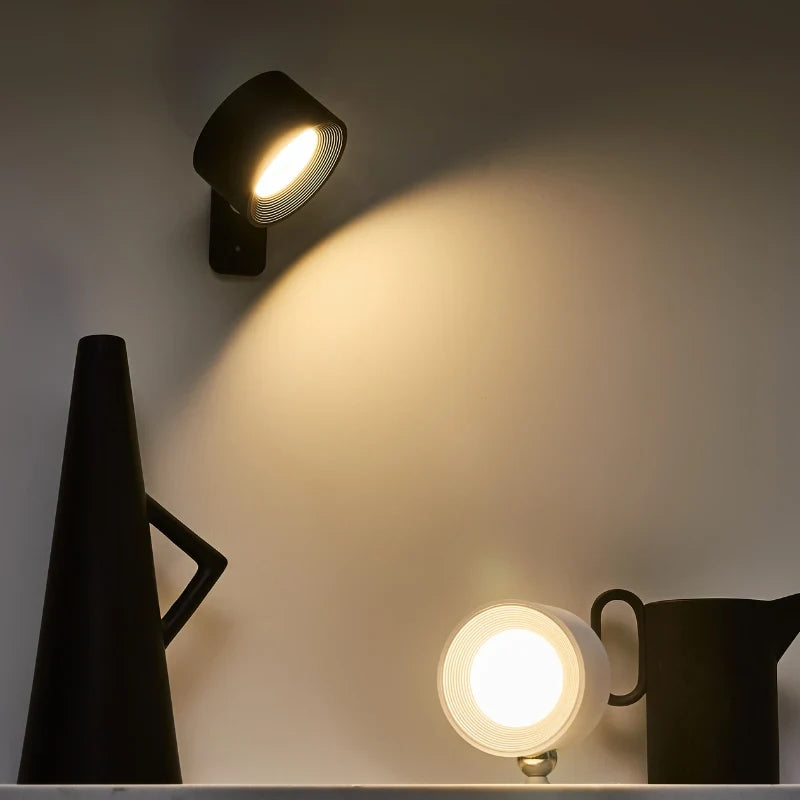 Cordless rotating LED wall lamp - view 14
