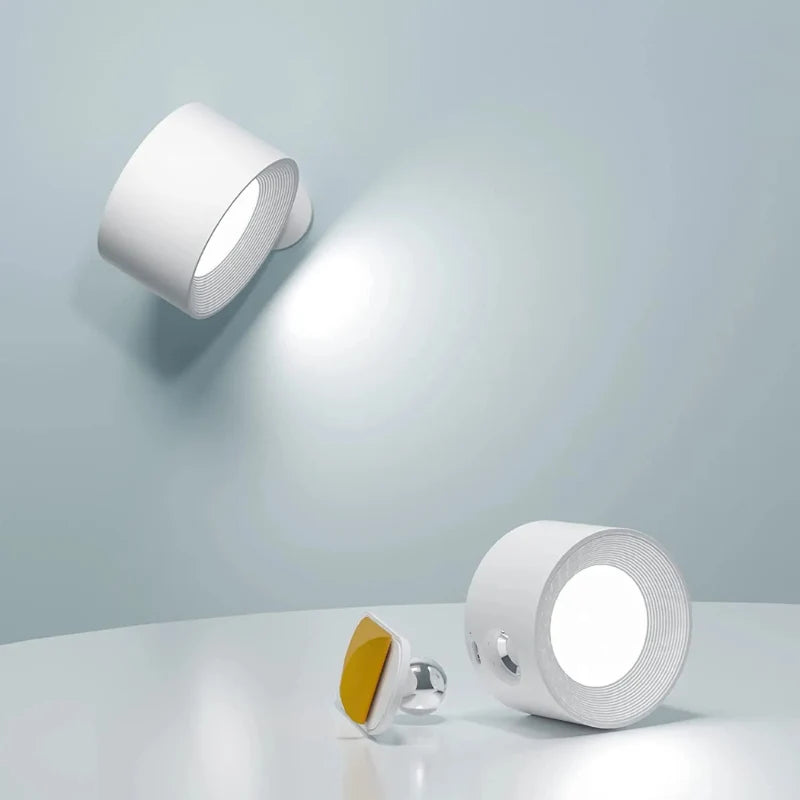 Cordless rotating LED wall lamp - view 16