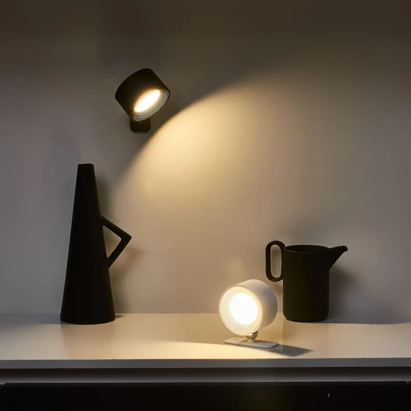 Cordless rotating LED wall lamp - view 6