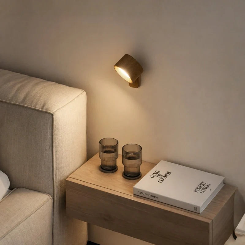 Cordless rotating LED wall lamp - view 7