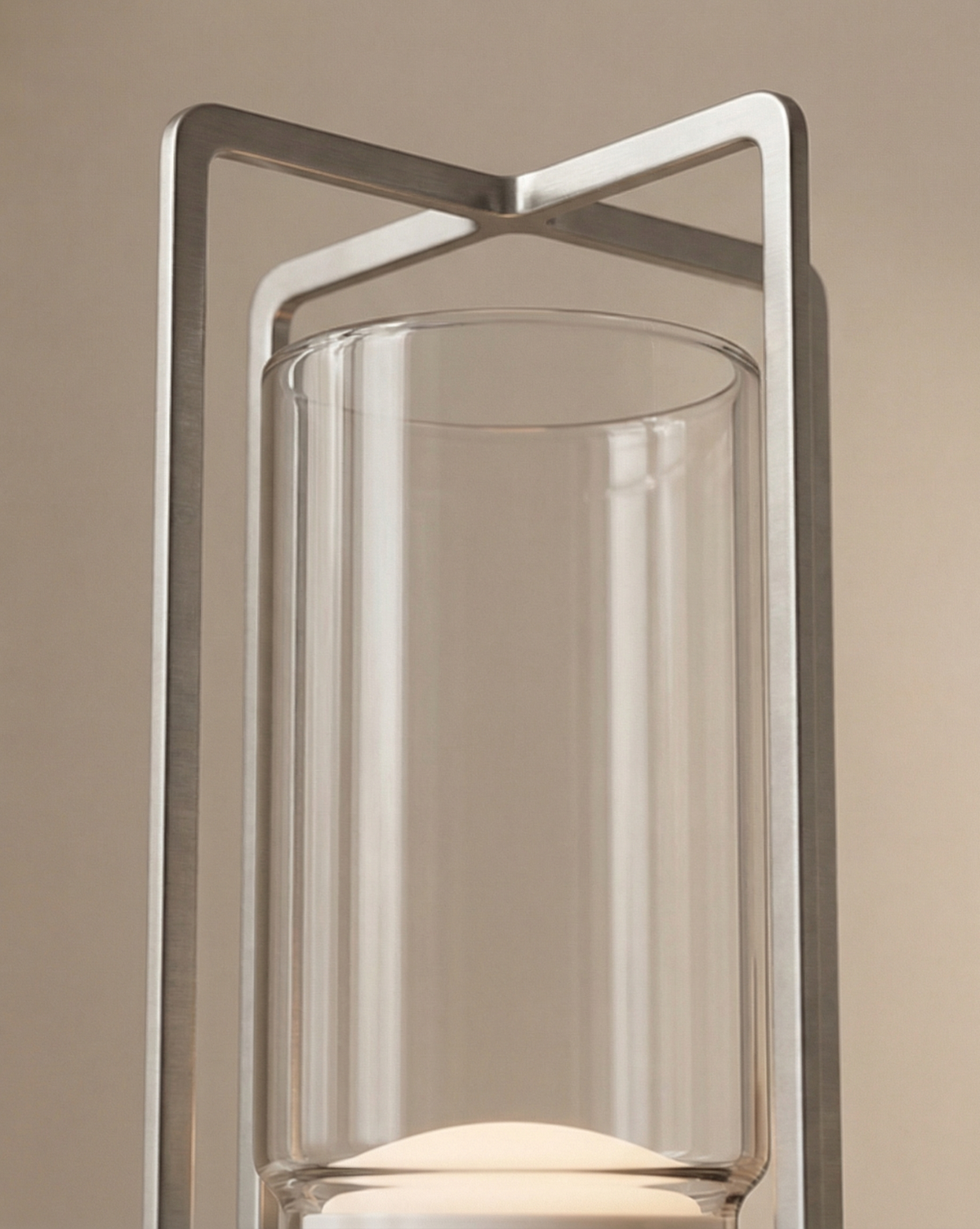 Crystal LED table lamp with aluminum base - view 10