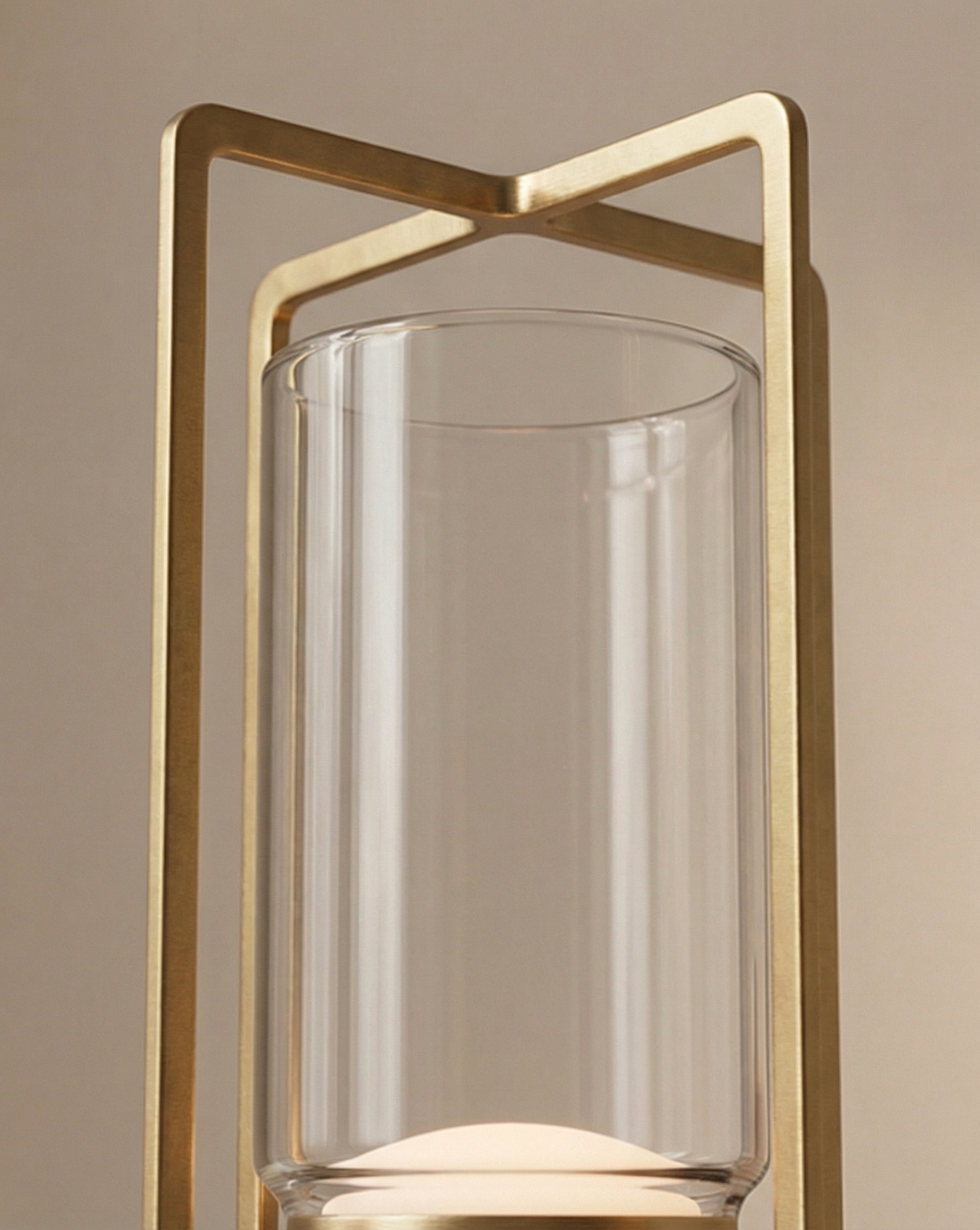 Crystal LED table lamp with aluminum base - view 6