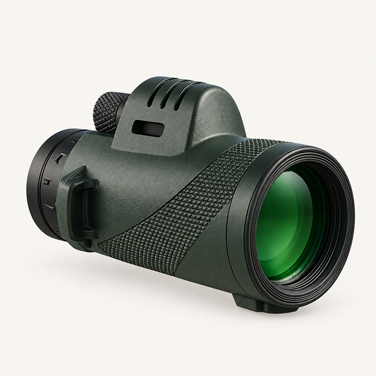 Compact 600x Zoom Monocular with Phone Adapter