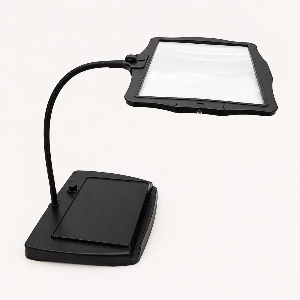 Rechargeable LED Magnifier Lamp, 3x