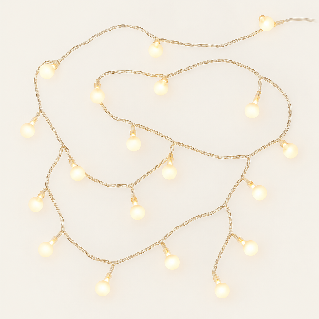 Battery LED Ball Fairy Lights, 5 m