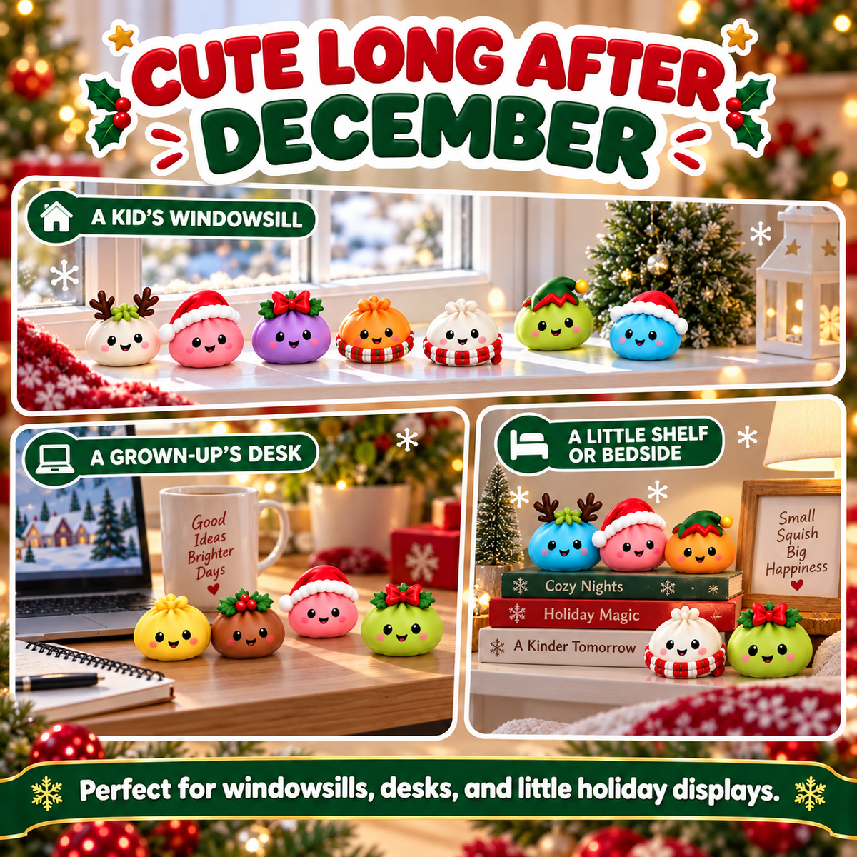 Squishy Dumpling Advent Calendar, 24 Surprises - view 7