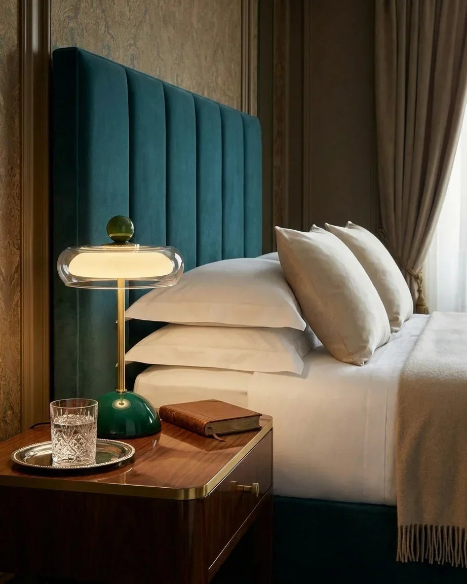 Rechargeable Glass Retro Table Lamp - view 4